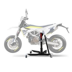 Lève moto centrale compatible avec Husqvarna 701 Supermoto 15-24 ConStands Power-Classic