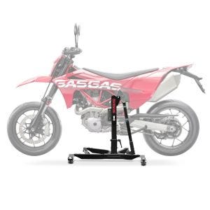 Lève moto centrale compatible avec Gas Gas SM 700 Supermoto 22-24 noir ConStands Power-Classic