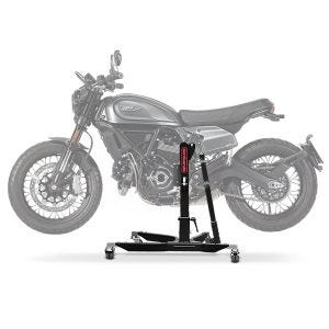 Lève moto centrale compatible avec Ducati Scrambler Nightshift 21-25 noir ConStands Power-Classic