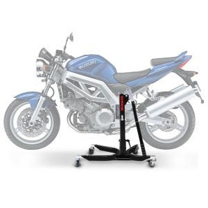 Lève moto centrale compatible avec Suzuki SV 650/ S 99-02 noir ConStands Power-Classic