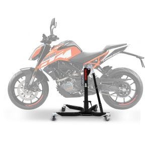 Lève moto centrale compatible avec KTM 125 / 390 Duke 17-24 ConStands Power-Classic