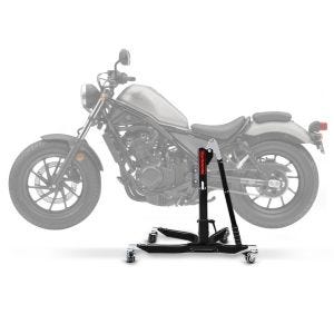 Zentralständer Honda Rebel 500 17-21 schwarz Motorradheber ConStands Power-Classic_1