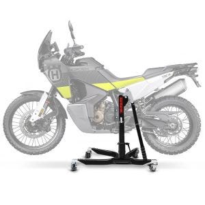 Lève moto centrale compatible avec Husqvarna Norden 901 21-25 noir ConStands Power-Classic