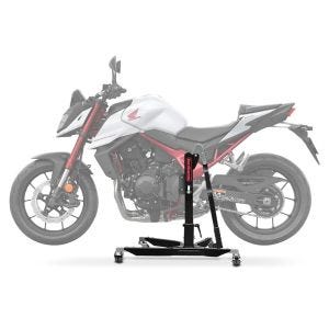 Lève moto centrale compatible avec Honda Hornet 750 23-25 noir ConStands Power-Classic