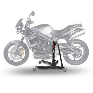 Lève moto centrale compatible avec Triumph Street Triple Rx 15-16 ConStands Power-Classic