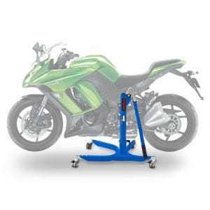 Lève moto centrale compatible avec Kawasaki Z 1000 SX 11-24 bleu ConStands Power-Classic