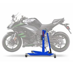 Lève moto centrale compatible avec Kawasaki Ninja 1000 SX 20-24 bleu ConStands Power-Classic