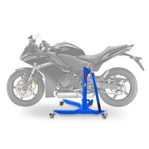Lève moto centrale compatible avec Honda CBR 600 F 11-13 bleu ConStands Power-Classic