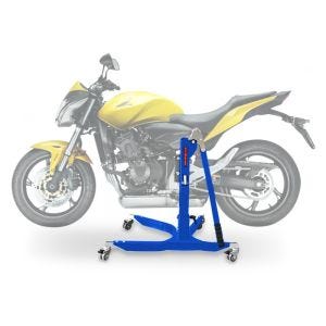 Lève moto centrale compatible avec Honda Hornet 600 07-13 bleu ConStands Power-Classic