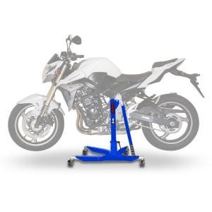 Lève moto centrale compatible avec Suzuki GSR 750 11-16 bleu ConStands Power-Classic