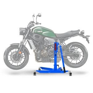 Lève moto centrale compatible avec Yamaha XSR 700 16-25 bleu ConStands Power-Classic