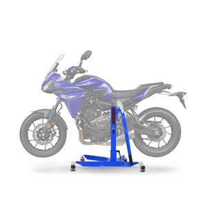 Lève moto centrale compatible avec Yamaha MT-07 Tracer 16-24 bleu ConStands Power-Classic