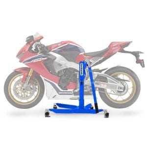 Zentralständer passend für Honda CBR 1000 RR Fireblade 17-19 blau Motorradheber ConStands Power-Classic