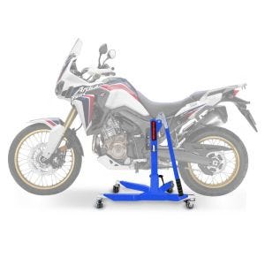 Lève moto centrale compatible avec Honda Africa Twin CRF 1000 L 16-18 bleu ConStands Power-Classic
