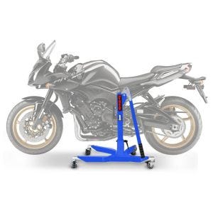 Lève moto centrale compatible avec Yamaha FZ1 / Fazer 06-15 bleu ConStands Power-Classic