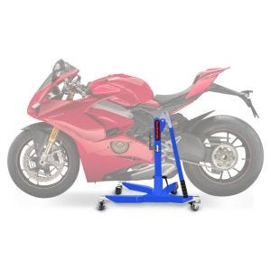 Lève moto centrale compatible avec Triumph Tiger 1050 07-13 Bleu ConStands Power-Classic