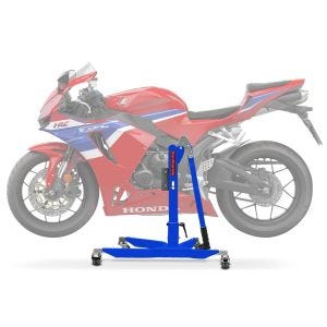 Lève moto centrale compatible avec Honda CBR 600 RR 24-25 bleu ConStands Power-Classic