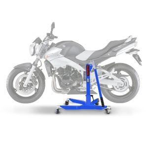 Lève moto centrale compatible avec Suzuki GSR 600 06-11 Bleu ConStands Power-Classic