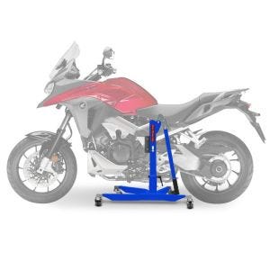 Lève moto centrale compatible avec Honda Crossrunner 11-20 bleu ConStands Power-Classic