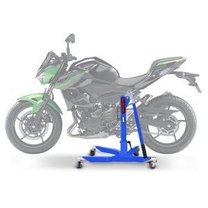 Zentralständer Kawasaki Z400 19-20 Blau Motorradheber ConStands Power-Classic_0