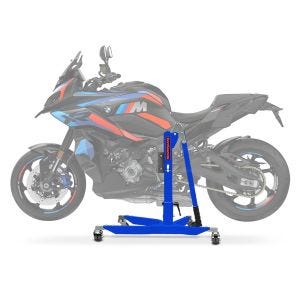 Zentralständer passend für BMW M 1000 XR 24-25 Blau Motorradheber Power-Classic ConStands2