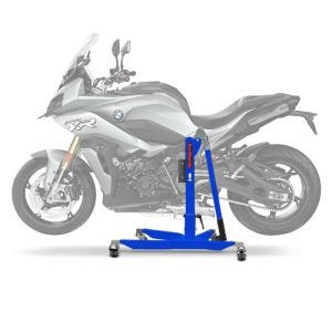 Lève moto centrale compatible avec BMW S1000 XR 20-25 bleu Power-Classic ConStands2