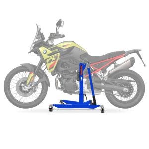 Lève moto centrale compatible avec BMW F 900 GS/ Adventure 24-25 bleu ConStands Power-Classic