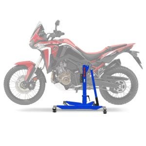 Zentralständer Honda Africa Twin 1100 2020 blau Motorradheber ConStands Power-Classic