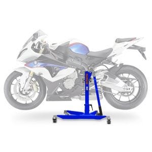 Lève moto centrale compatible avec BMW S 1000 RR 09-13 bleu ConStands Power-Classic