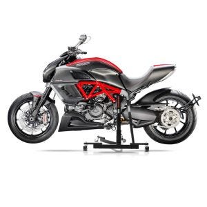 Chariot de Déplacement compatible avec Ducati Diavel 11-18 - Idéal pour Garage, 300 kg