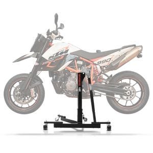 Lève moto centrale compatible avec KTM 990 Supermoto SM / R 08-13 ConStands Power-Evo