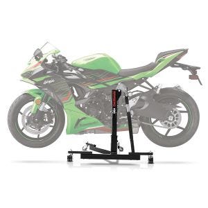 Lève moto centrale compatible avec Kawasaki Ninja ZX-6R 24-25 noir ConStands Power-Evo