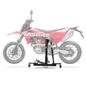 Lève moto centrale compatible avec Gas Gas SM 700 Supermoto 22-24 noir ConStands Power-Evo