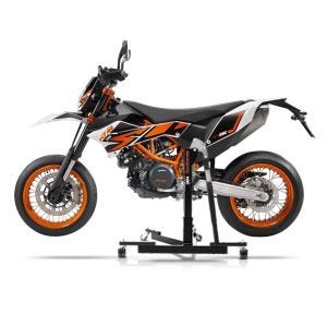 Chariot de Déplacement compatible avec KTM 690 SMC / R 08-16 - Idéal pour Garage, 300 kg