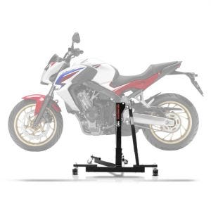Lève moto centrale compatible avec Honda CB 650 F 14-18 ConStands Power-Evo