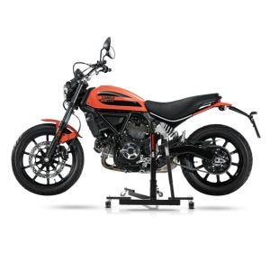 Chariot de Déplacement compatible avec Ducati Scrambler Sixty2 16-20 noir - Idéal pour Garage, 300 kg