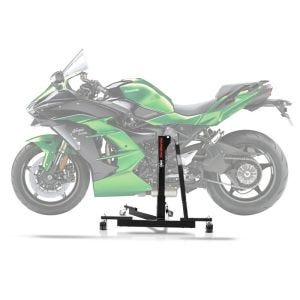 Lève moto centrale compatible avec Kawasaki Ninja H2 SX 18-25 ConStands Power-Evo