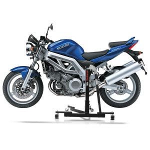 Chariot de Déplacement compatible avec Suzuki SV 650 / S 99-02 noir - Idéal pour Garage, 300 kg