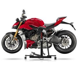 Chariot de Déplacement compatible avec Ducati Streetfighter V4 / S 20-24 - Idéal pour Garage, 300 kg