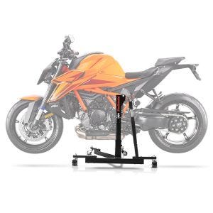 Lève moto centrale compatible avec KTM 1390 Super Duke R / EVO 24-25 noir ConStands Power-Evo