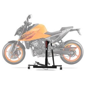 Lève moto centrale compatible avec KTM 990 Duke 24-25 noir Power-Evo ConStands