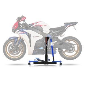 Lève moto centrale compatible avec Honda CBR 1000 RR Fireblade 08-16 bleu ConStands Power-Evo
