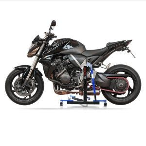 Chariot de Déplacement compatible avec Honda CB 1000 R 08-16 bleu - Idéal pour Garage, 300 kg