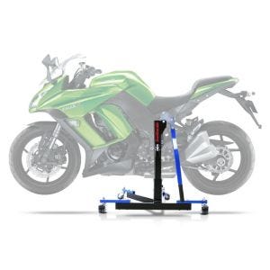 Lève moto centrale compatible avec Kawasaki Z 1000 SX 11-24 bleu ConStands Power-Evo