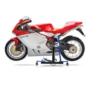 Chariot de Déplacement compatible avec MV Agusta F4 1078 R / RR 312 07-09 bleu - Idéal pour Garage, 300 kg