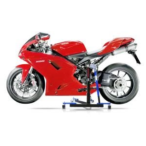 Chariot de Déplacement compatible avec Ducati 1098 07-08 bleu - Idéal pour Garage, 300 kg