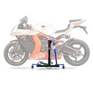 Lève moto centrale compatible avec KTM 1190 RC8 / R 08-15 bleu ConStands Power-Evo