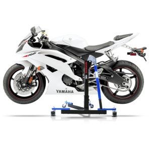 Chariot de Déplacement compatible avec Yamaha YZF-R6 06-20 bleu - Idéal pour Garage, 300 kg