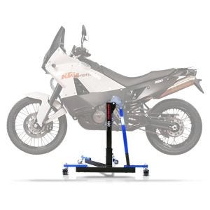 Lève moto centrale compatible avec KTM 950 Adventure / S 03-06 bleu ConStands Power-Evo
