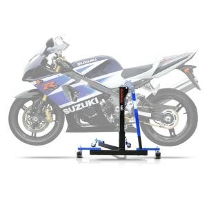 Lève moto centrale compatible avec Suzuki GSX-R 1000 03-04 bleu ConStands Power-Evo